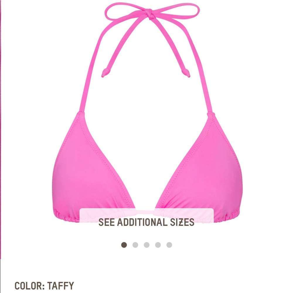 SKIMS swim triangle top